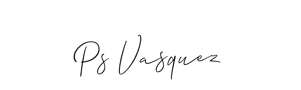 You can use this online signature creator to create a handwritten signature for the name Ps Vasquez. This is the best online autograph maker. Ps Vasquez signature style 2 images and pictures png