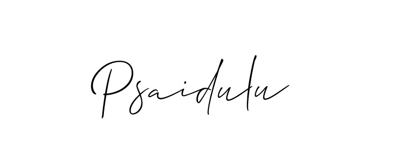 This is the best signature style for the Psaidulu name. Also you like these signature font (Allison_Script). Mix name signature. Psaidulu signature style 2 images and pictures png