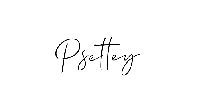 Make a beautiful signature design for name Psettey. Use this online signature maker to create a handwritten signature for free. Psettey signature style 2 images and pictures png