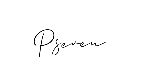 Once you've used our free online signature maker to create your best signature Allison_Script style, it's time to enjoy all of the benefits that Pseven name signing documents. Pseven signature style 2 images and pictures png