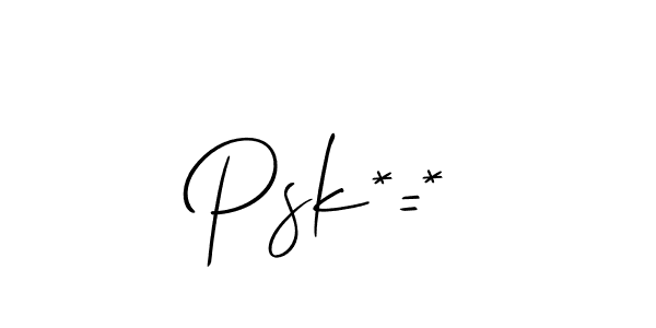 if you are searching for the best signature style for your name Psk*=*. so please give up your signature search. here we have designed multiple signature styles  using Allison_Script. Psk*=* signature style 2 images and pictures png