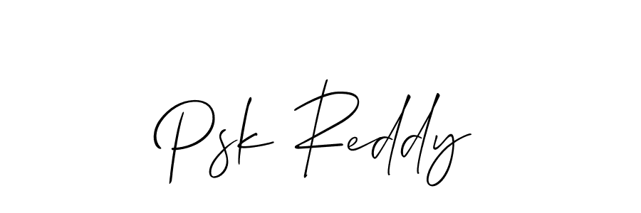if you are searching for the best signature style for your name Psk Reddy. so please give up your signature search. here we have designed multiple signature styles  using Allison_Script. Psk Reddy signature style 2 images and pictures png