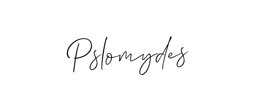 Once you've used our free online signature maker to create your best signature Allison_Script style, it's time to enjoy all of the benefits that Pslomydes name signing documents. Pslomydes signature style 2 images and pictures png