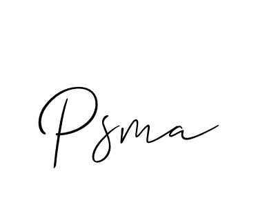 Also You can easily find your signature by using the search form. We will create Psma name handwritten signature images for you free of cost using Allison_Script sign style. Psma signature style 2 images and pictures png