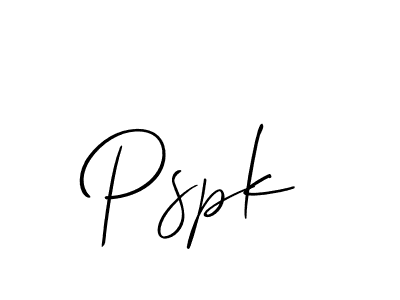 The best way (Allison_Script) to make a short signature is to pick only two or three words in your name. The name Pspk include a total of six letters. For converting this name. Pspk signature style 2 images and pictures png