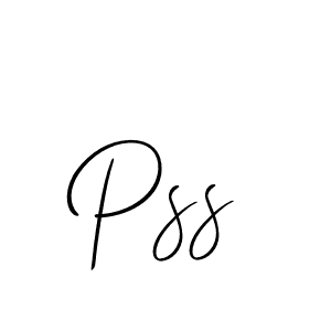 Create a beautiful signature design for name Pss. With this signature (Allison_Script) fonts, you can make a handwritten signature for free. Pss signature style 2 images and pictures png
