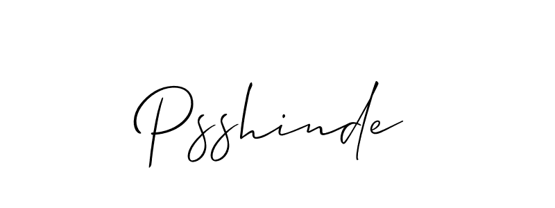 You should practise on your own different ways (Allison_Script) to write your name (Psshinde) in signature. don't let someone else do it for you. Psshinde signature style 2 images and pictures png