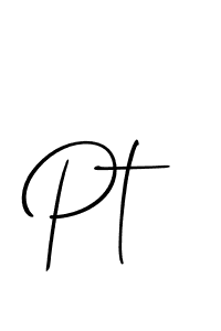 The best way (Allison_Script) to make a short signature is to pick only two or three words in your name. The name Pt include a total of six letters. For converting this name. Pt signature style 2 images and pictures png