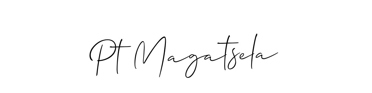 This is the best signature style for the Pt Magatsela name. Also you like these signature font (Allison_Script). Mix name signature. Pt Magatsela signature style 2 images and pictures png