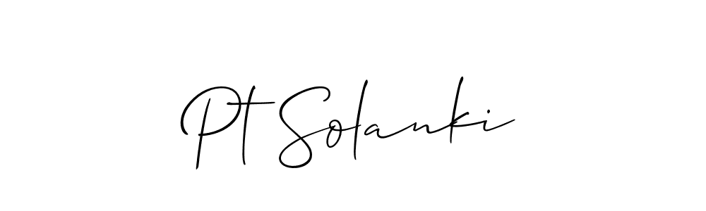 Once you've used our free online signature maker to create your best signature Allison_Script style, it's time to enjoy all of the benefits that Pt Solanki name signing documents. Pt Solanki signature style 2 images and pictures png