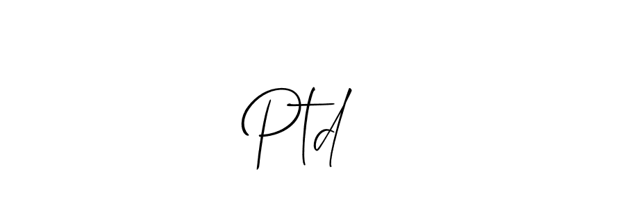 See photos of Ptd❤️ official signature by Spectra . Check more albums & portfolios. Read reviews & check more about Allison_Script font. Ptd❤️ signature style 2 images and pictures png