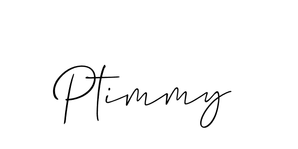 Make a beautiful signature design for name Ptimmy. With this signature (Allison_Script) style, you can create a handwritten signature for free. Ptimmy signature style 2 images and pictures png