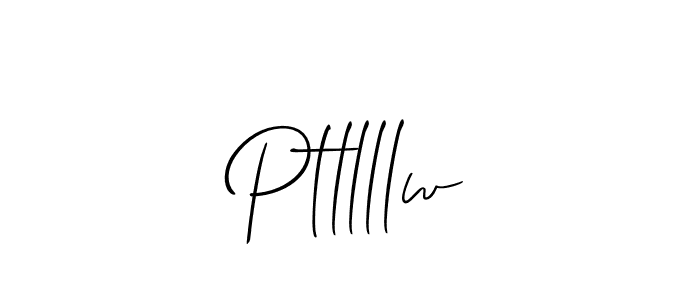 if you are searching for the best signature style for your name Ptllllw. so please give up your signature search. here we have designed multiple signature styles  using Allison_Script. Ptllllw signature style 2 images and pictures png