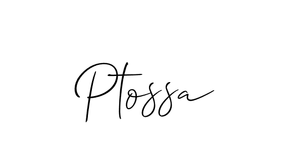 Make a short Ptossa signature style. Manage your documents anywhere anytime using Allison_Script. Create and add eSignatures, submit forms, share and send files easily. Ptossa signature style 2 images and pictures png