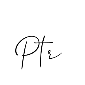 Also we have Ptr name is the best signature style. Create professional handwritten signature collection using Allison_Script autograph style. Ptr signature style 2 images and pictures png
