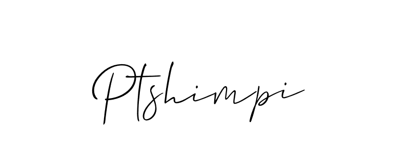 Once you've used our free online signature maker to create your best signature Allison_Script style, it's time to enjoy all of the benefits that Ptshimpi name signing documents. Ptshimpi signature style 2 images and pictures png