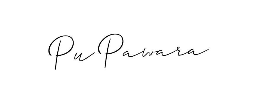 It looks lik you need a new signature style for name Pu Pawara. Design unique handwritten (Allison_Script) signature with our free signature maker in just a few clicks. Pu Pawara signature style 2 images and pictures png