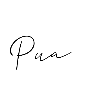 Also we have Pua name is the best signature style. Create professional handwritten signature collection using Allison_Script autograph style. Pua signature style 2 images and pictures png