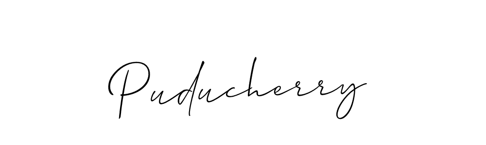 This is the best signature style for the Puducherry name. Also you like these signature font (Allison_Script). Mix name signature. Puducherry signature style 2 images and pictures png