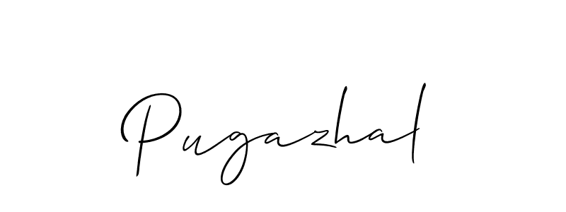 Make a short Pugazhal signature style. Manage your documents anywhere anytime using Allison_Script. Create and add eSignatures, submit forms, share and send files easily. Pugazhal signature style 2 images and pictures png