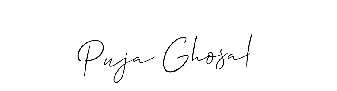 See photos of Puja Ghosal official signature by Spectra . Check more albums & portfolios. Read reviews & check more about Allison_Script font. Puja Ghosal signature style 2 images and pictures png