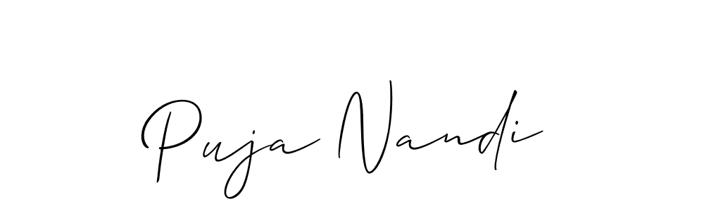 Check out images of Autograph of Puja Nandi name. Actor Puja Nandi Signature Style. Allison_Script is a professional sign style online. Puja Nandi signature style 2 images and pictures png