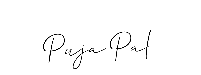 Once you've used our free online signature maker to create your best signature Allison_Script style, it's time to enjoy all of the benefits that Puja Pal name signing documents. Puja Pal signature style 2 images and pictures png