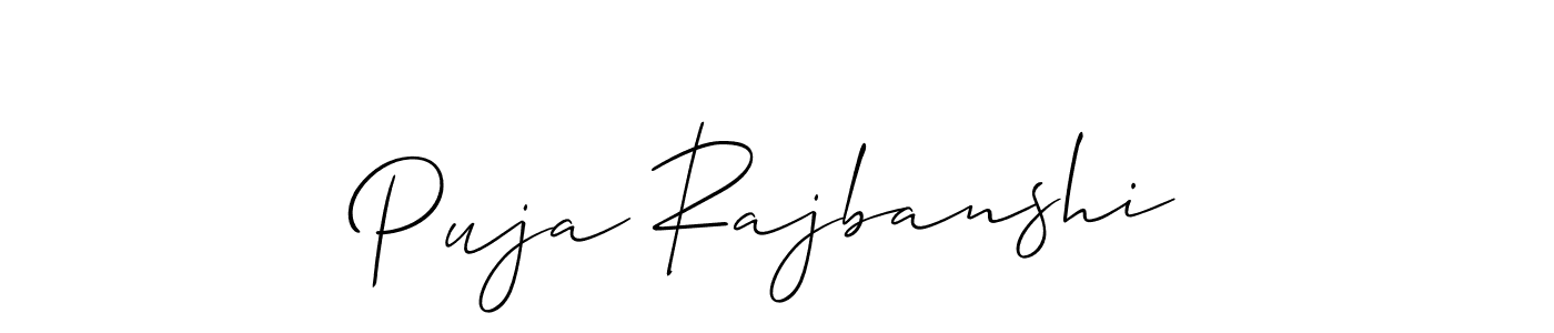 Make a short Puja Rajbanshi signature style. Manage your documents anywhere anytime using Allison_Script. Create and add eSignatures, submit forms, share and send files easily. Puja Rajbanshi signature style 2 images and pictures png