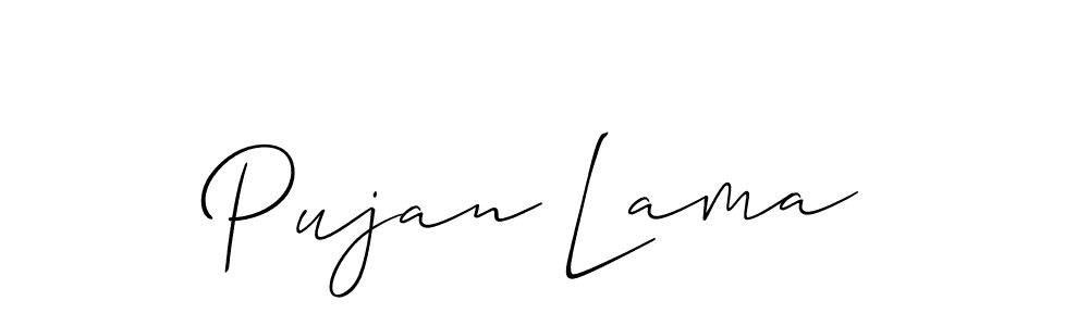 See photos of Pujan Lama official signature by Spectra . Check more albums & portfolios. Read reviews & check more about Allison_Script font. Pujan Lama signature style 2 images and pictures png