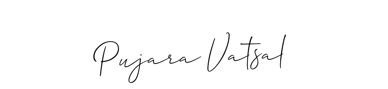 Here are the top 10 professional signature styles for the name Pujara Vatsal. These are the best autograph styles you can use for your name. Pujara Vatsal signature style 2 images and pictures png