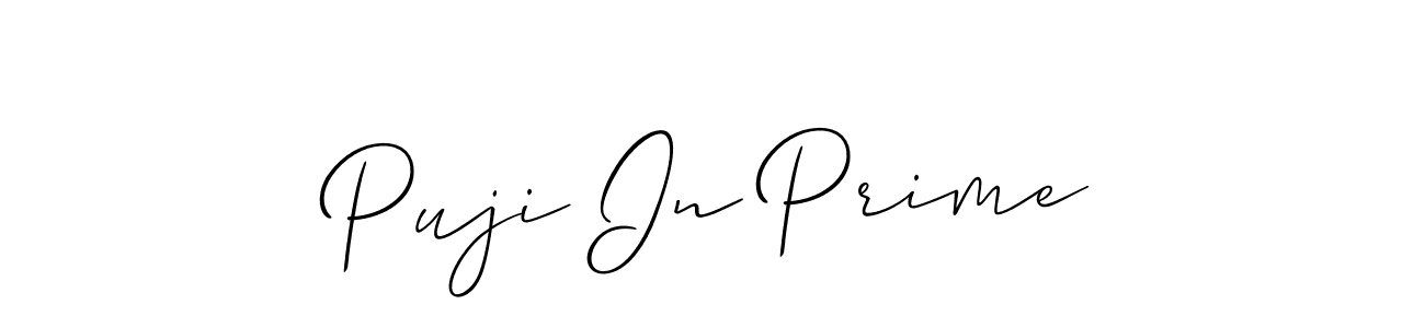 Best and Professional Signature Style for Puji In Prime. Allison_Script Best Signature Style Collection. Puji In Prime signature style 2 images and pictures png