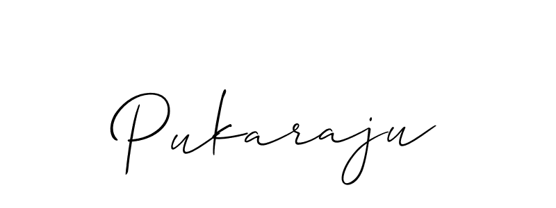 Best and Professional Signature Style for Pukaraju. Allison_Script Best Signature Style Collection. Pukaraju signature style 2 images and pictures png