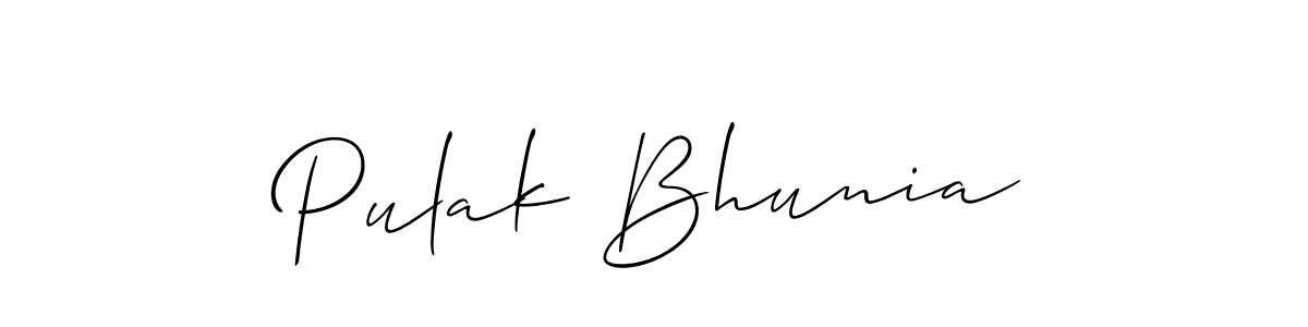 Here are the top 10 professional signature styles for the name Pulak Bhunia. These are the best autograph styles you can use for your name. Pulak Bhunia signature style 2 images and pictures png