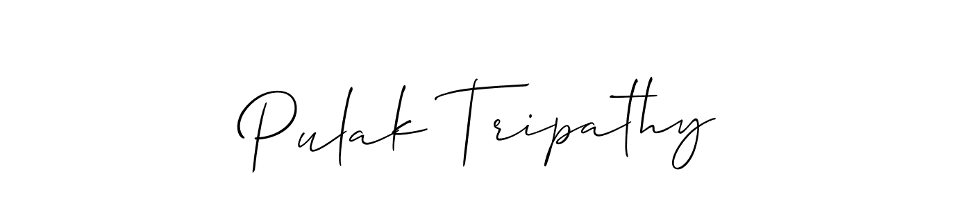 Make a beautiful signature design for name Pulak Tripathy. Use this online signature maker to create a handwritten signature for free. Pulak Tripathy signature style 2 images and pictures png