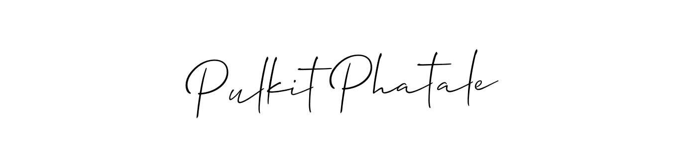 This is the best signature style for the Pulkit Phatale name. Also you like these signature font (Allison_Script). Mix name signature. Pulkit Phatale signature style 2 images and pictures png