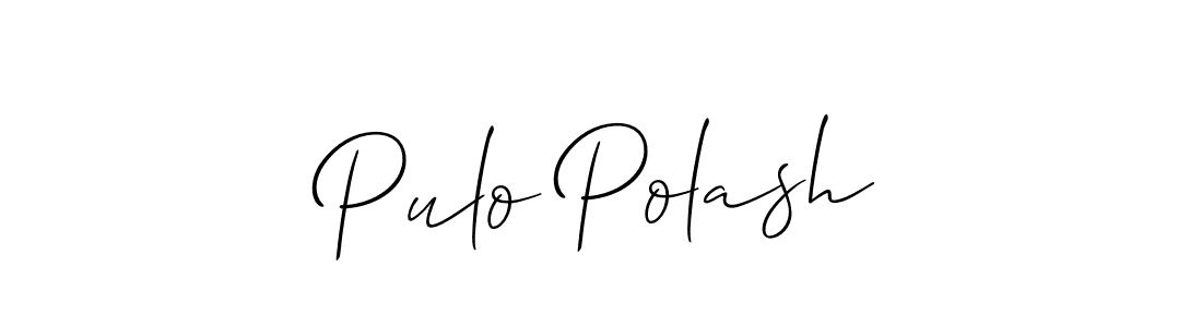 Check out images of Autograph of Pulo Polash name. Actor Pulo Polash Signature Style. Allison_Script is a professional sign style online. Pulo Polash signature style 2 images and pictures png