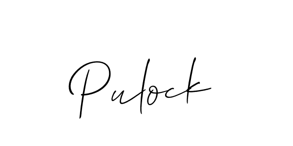 Make a beautiful signature design for name Pulock. Use this online signature maker to create a handwritten signature for free. Pulock signature style 2 images and pictures png