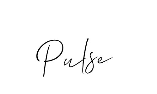 The best way (Allison_Script) to make a short signature is to pick only two or three words in your name. The name Pulse include a total of six letters. For converting this name. Pulse signature style 2 images and pictures png