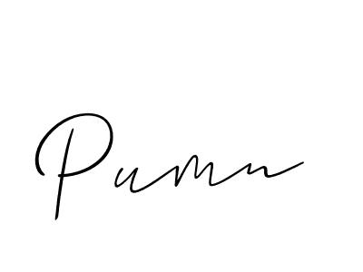 Similarly Allison_Script is the best handwritten signature design. Signature creator online .You can use it as an online autograph creator for name Pumn. Pumn signature style 2 images and pictures png