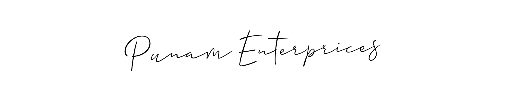 Here are the top 10 professional signature styles for the name Punam Enterprices. These are the best autograph styles you can use for your name. Punam Enterprices signature style 2 images and pictures png