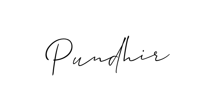 Make a beautiful signature design for name Pundhir. Use this online signature maker to create a handwritten signature for free. Pundhir signature style 2 images and pictures png