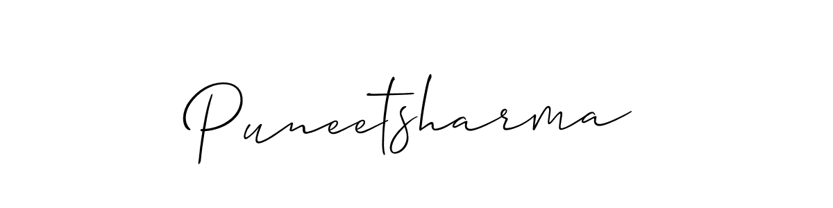 Make a beautiful signature design for name Puneetsharma. Use this online signature maker to create a handwritten signature for free. Puneetsharma signature style 2 images and pictures png