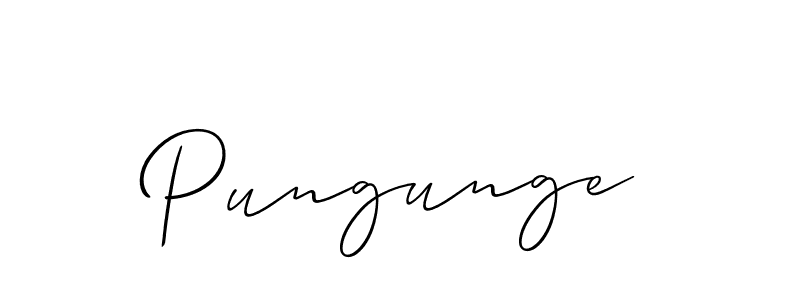 Pungunge stylish signature style. Best Handwritten Sign (Allison_Script) for my name. Handwritten Signature Collection Ideas for my name Pungunge. Pungunge signature style 2 images and pictures png