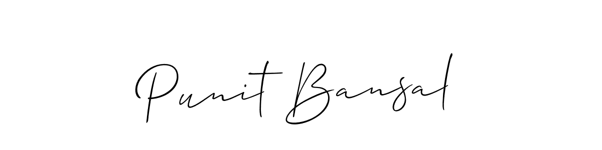 Similarly Allison_Script is the best handwritten signature design. Signature creator online .You can use it as an online autograph creator for name Punit Bansal. Punit Bansal signature style 2 images and pictures png