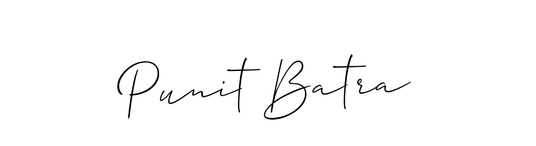 Similarly Allison_Script is the best handwritten signature design. Signature creator online .You can use it as an online autograph creator for name Punit Batra. Punit Batra signature style 2 images and pictures png