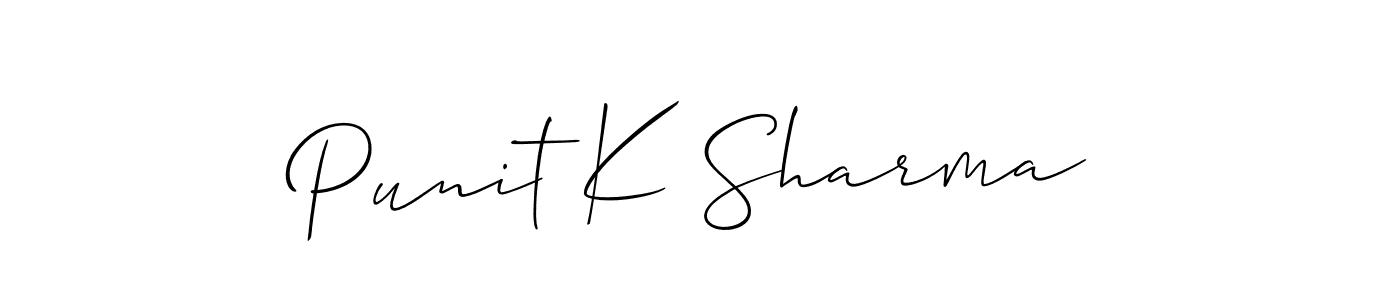 You can use this online signature creator to create a handwritten signature for the name Punit K Sharma. This is the best online autograph maker. Punit K Sharma signature style 2 images and pictures png