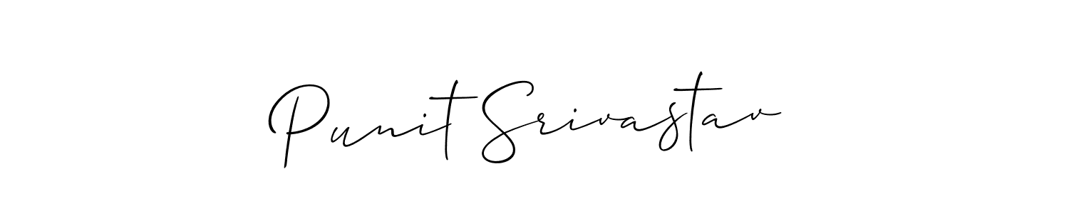 It looks lik you need a new signature style for name Punit Srivastav. Design unique handwritten (Allison_Script) signature with our free signature maker in just a few clicks. Punit Srivastav signature style 2 images and pictures png