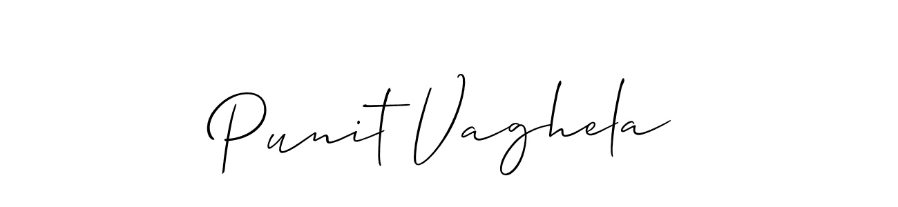 Make a short Punit Vaghela signature style. Manage your documents anywhere anytime using Allison_Script. Create and add eSignatures, submit forms, share and send files easily. Punit Vaghela signature style 2 images and pictures png