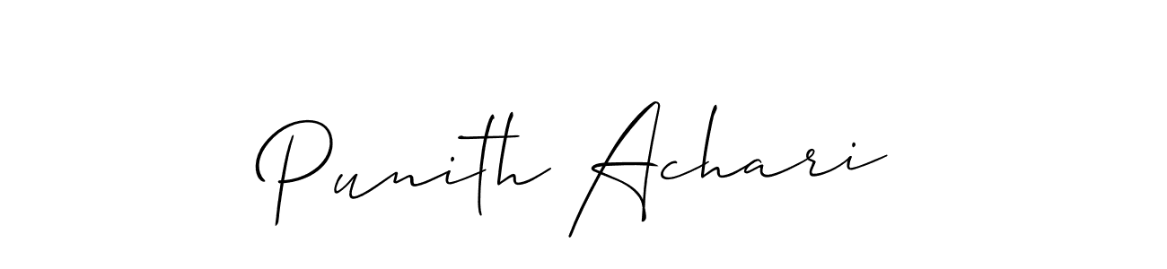 This is the best signature style for the Punith Achari name. Also you like these signature font (Allison_Script). Mix name signature. Punith Achari signature style 2 images and pictures png