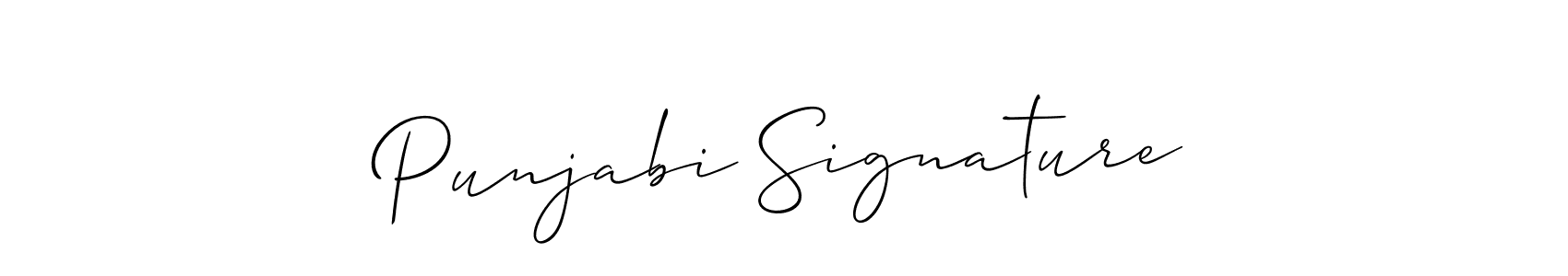 if you are searching for the best signature style for your name Punjabi Signature. so please give up your signature search. here we have designed multiple signature styles  using Allison_Script. Punjabi Signature signature style 2 images and pictures png